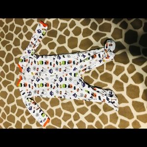 Carters Halloween one piece onesie with footsie